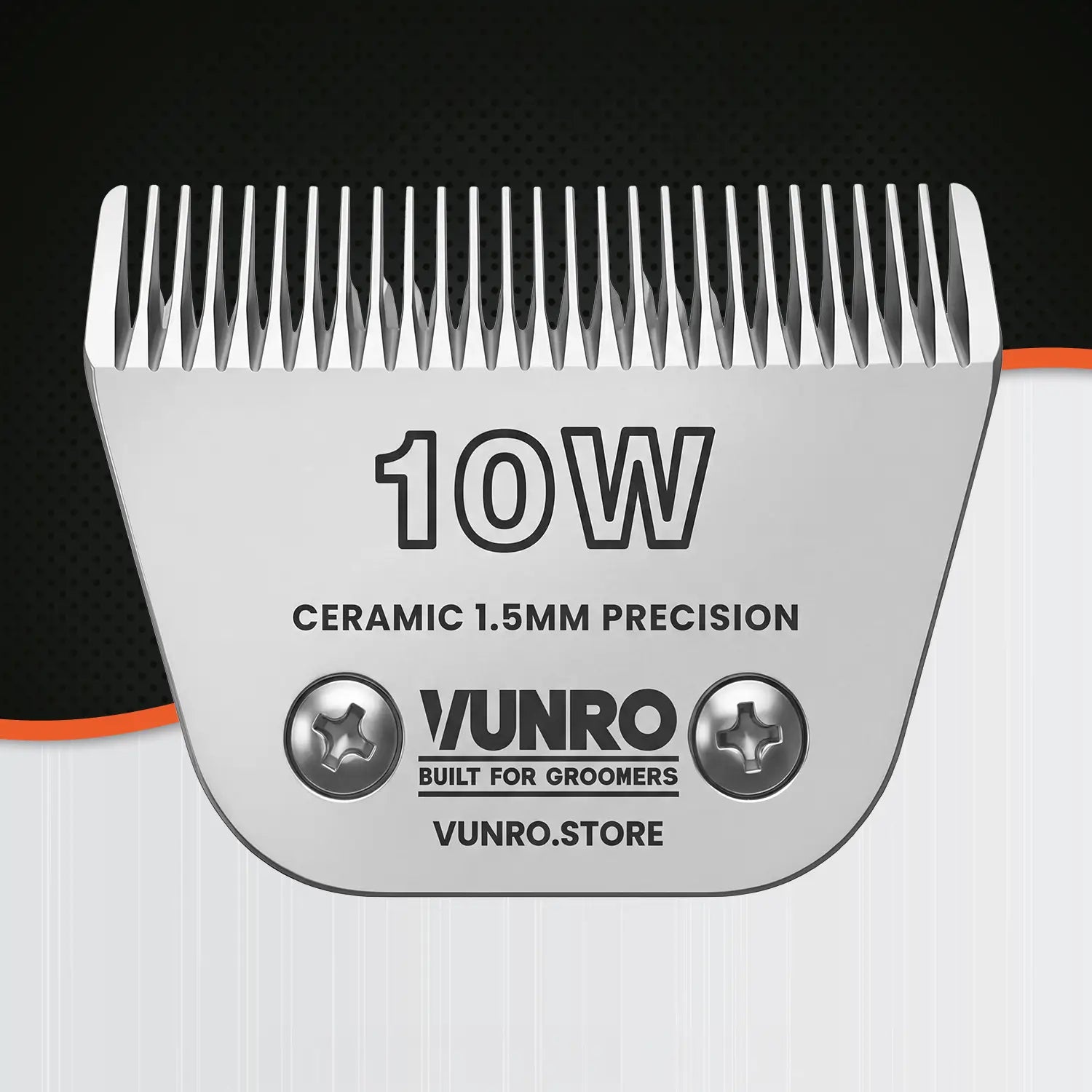 10W Ceramic Dog Clipper Blade (1.5 mm) by VUNRO