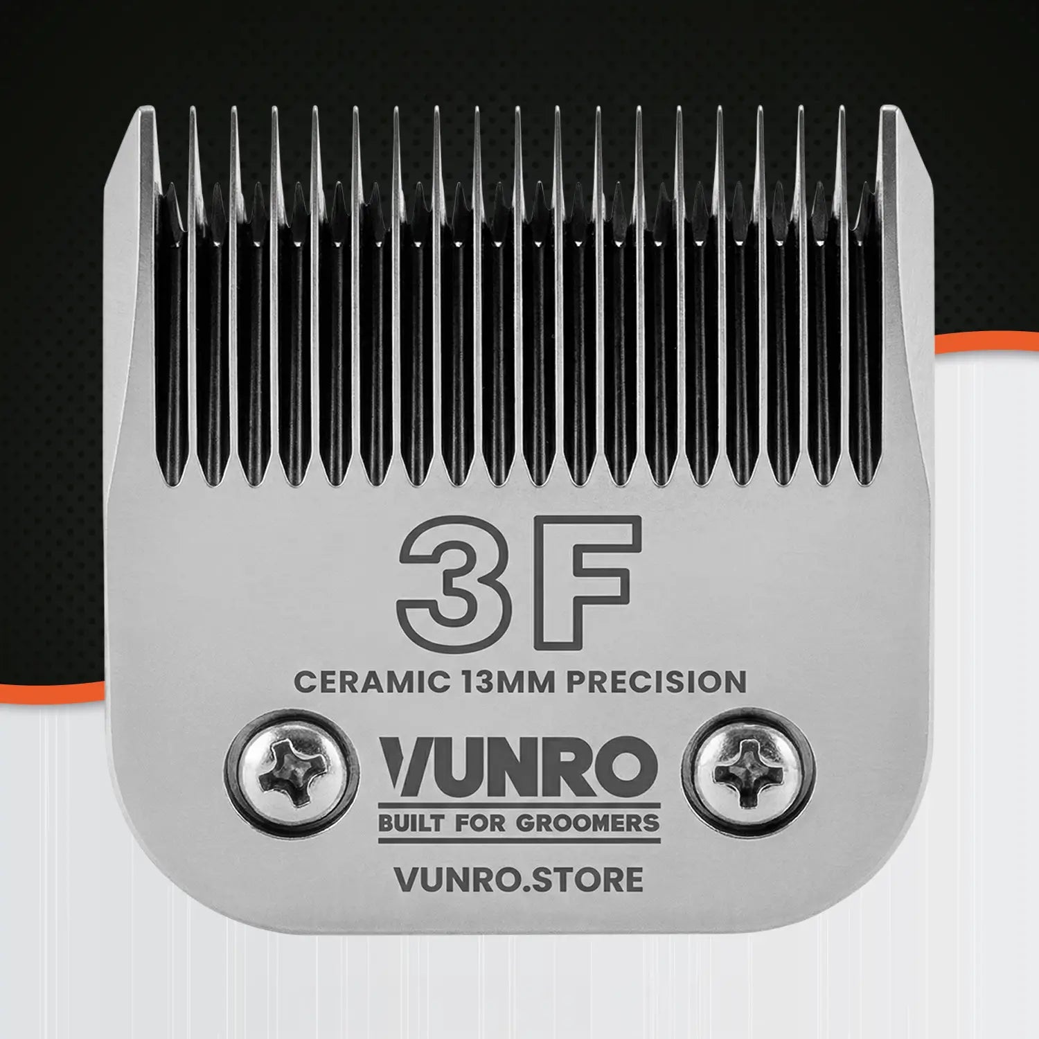 3F Ceramic Dog Clipper Blade (13 mm) by VUNRO
