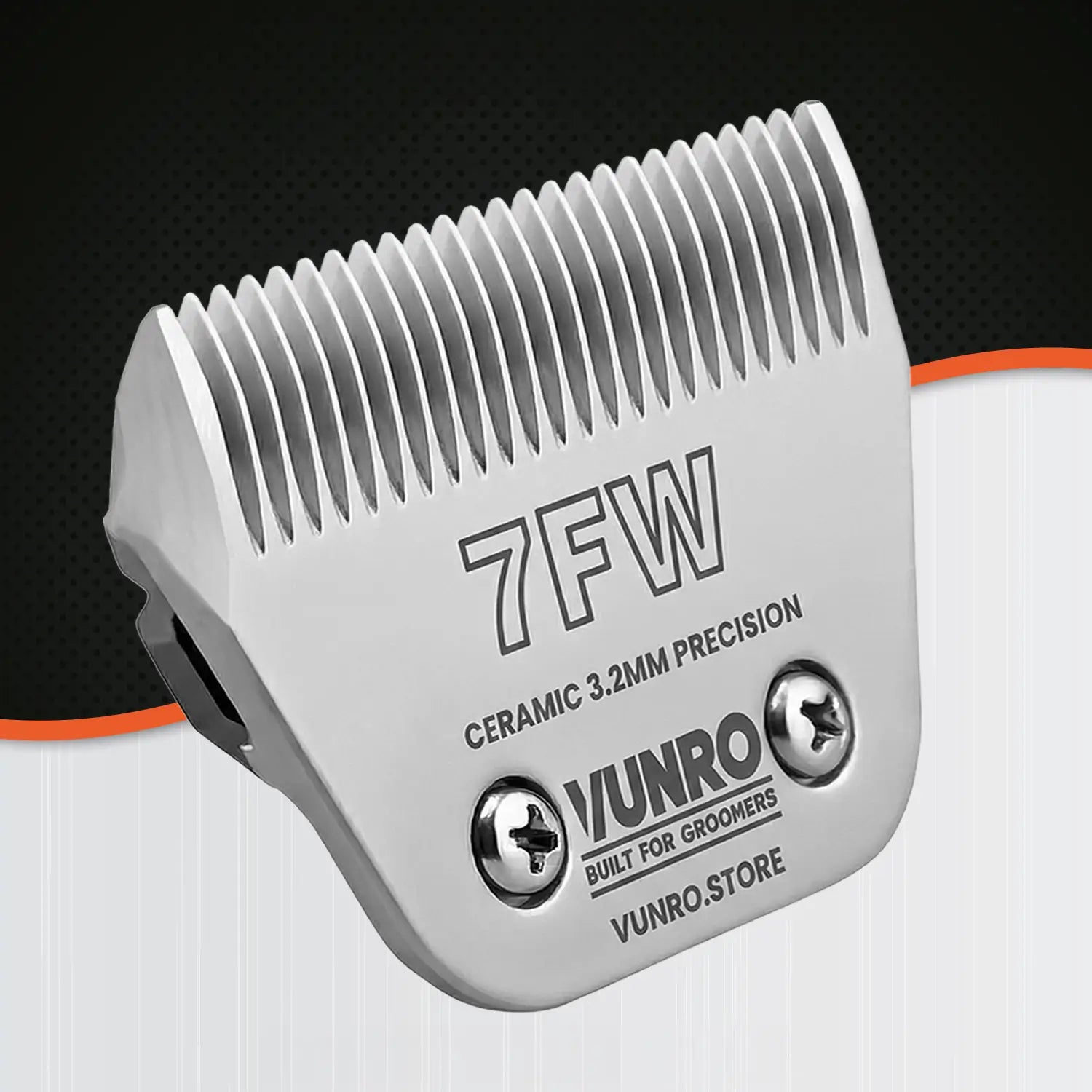 7FW Ceramic Dog Clipper Blade (3.2 mm) by VUNRO