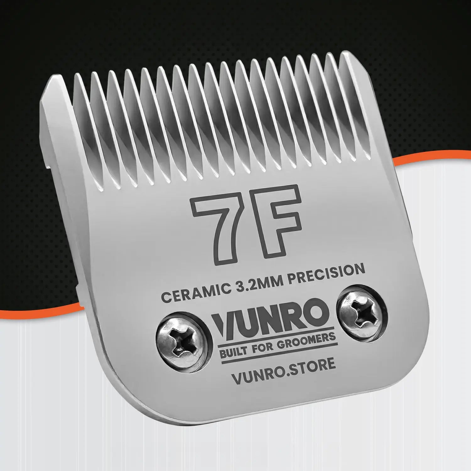 7F Ceramic Dog Clipper Blade (3.2 mm) by VUNRO
