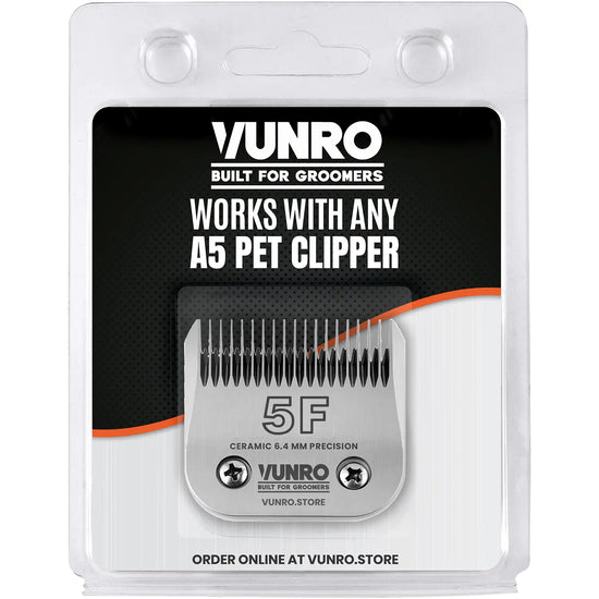 Full Set of Ceramic Clipper Blades with IvoryEdge Cutters by VUNRO